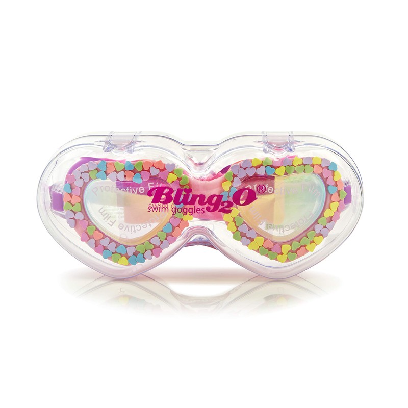 Bling 2O Kids Swimming Goggles - Valentine 8G U Rock
