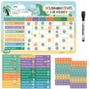 Children's Magnetic Reward Board, Magnetic Board with 52 Tasks Magnets