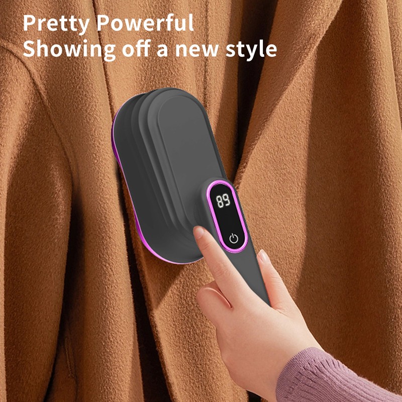 Lint Remover Double Head 2000mAh Rechargeable 20000rpm LED HD Digital