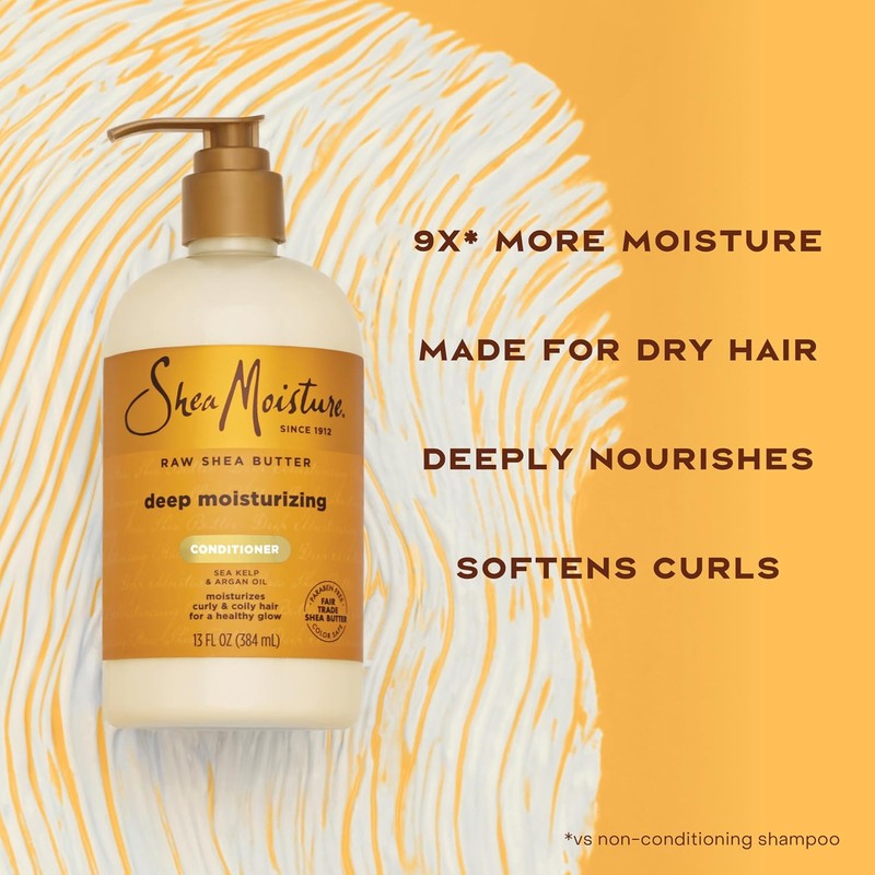Shea Moisture Raw Shea Butter Restorative Conditioner 13 oz