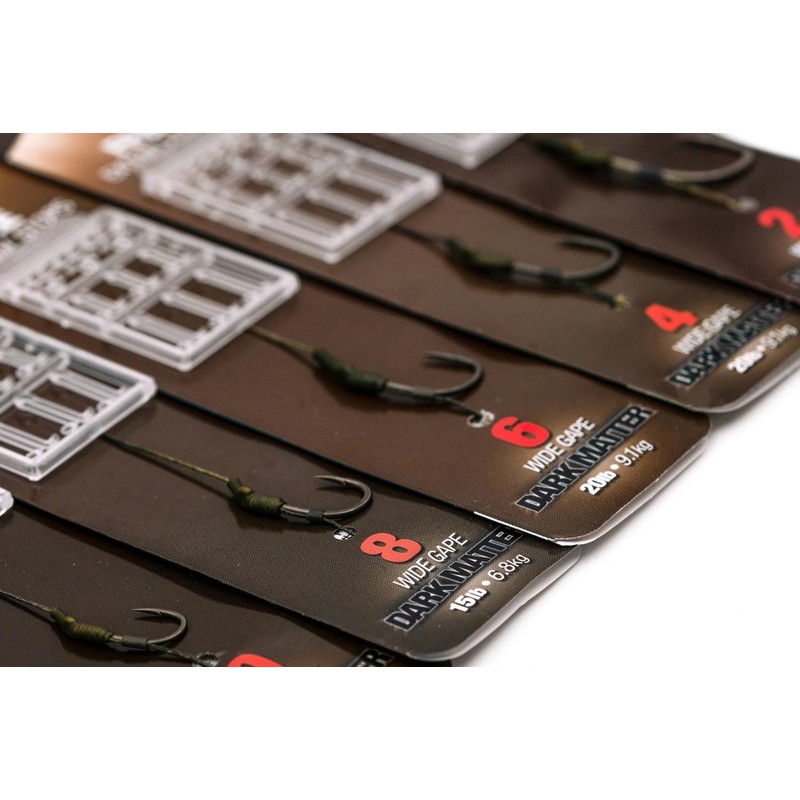 Korda Dark Matter Rig Size 10B Wide Gape Barbless