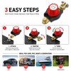 Top Post Battery Disconnect Switch for 12–48V Systems – Negative