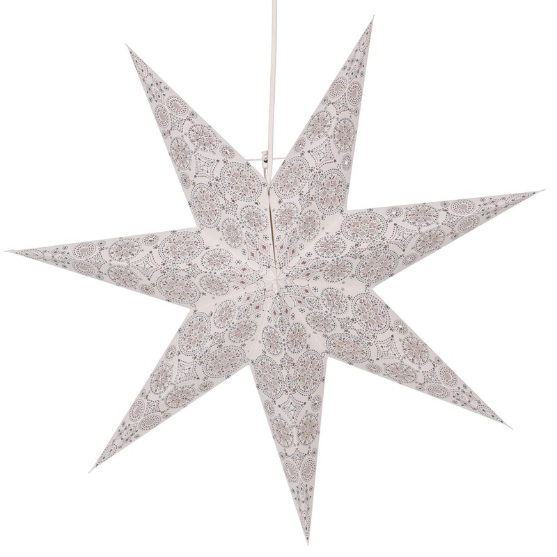 Foldable Advent Luminous Paper Star, Christmas Star 60 cm –