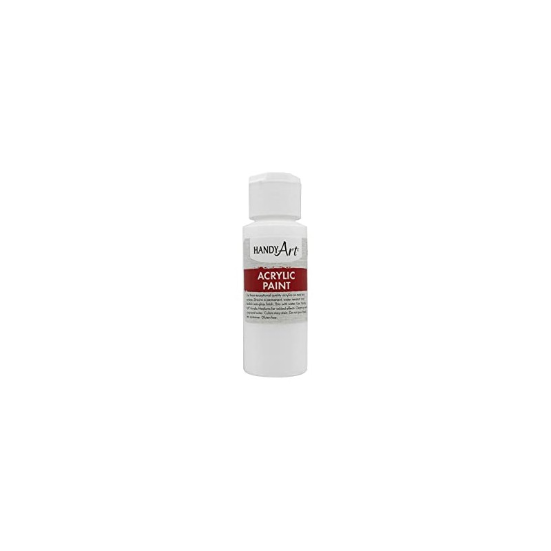 Handy Art Acrylic Paint 2oz Student Blockout White