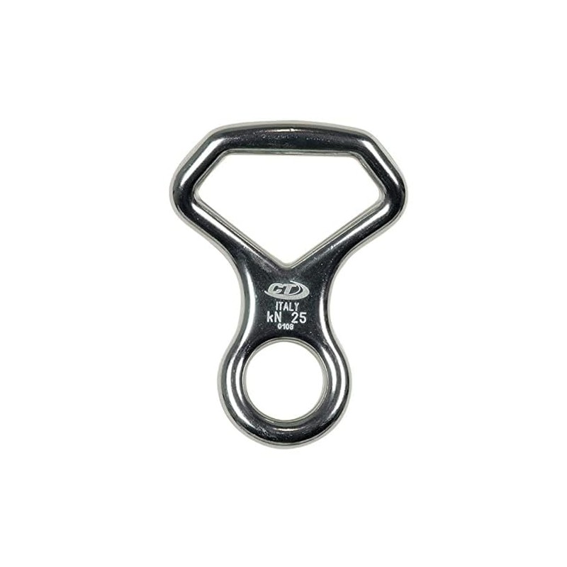 Climbing Technology Eight Curved 2d60500 X sct0std discensore, Polished, One