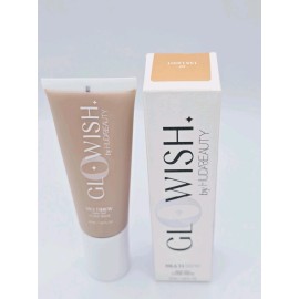 Huda Beauty GloWish by Huda Beauty MultiDew Skin Tint 07 Tan Light 1.35 oz New in Box
