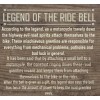 THE RIDE BELL Skull 3-D Weed Leaf RIDE BELL 4