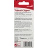 Leader Toenail Clipper for Adults, Easy Grip Nail Clipper, White
