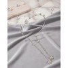 Diadema Con Borlas Y Mariposas Incrustadas De Diamantes