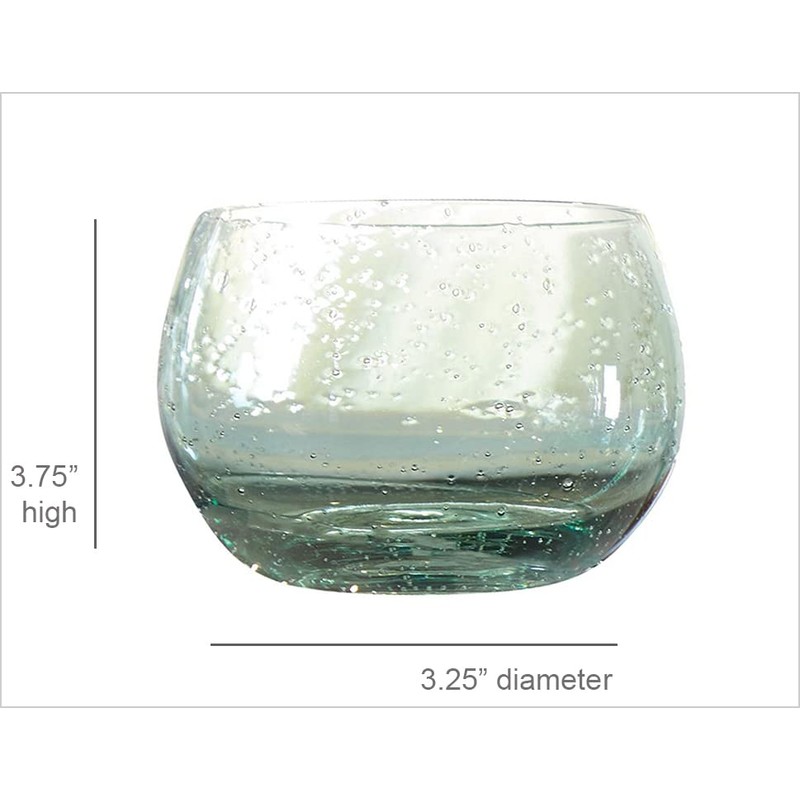 Santa Barbara Design Studio Seeded Drinking Glasses, Roly Poly Tumbler,