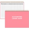 Accounting Ledger Book - A5 Ledger Book for Bookkeeping, Small