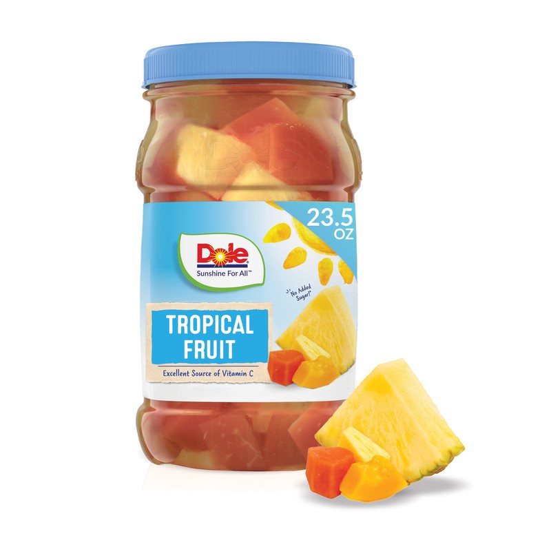 Dole Tropical Fruit in 100% Fruit Juice with Pineapple &