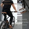 Pedali per bicicletta, classici, in alluminio e gomma, leggeri, con