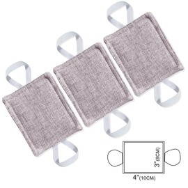 Door Silencer Baby Door Cushion, Door Latch Cover Quite Closer Universal Fit for No More Noise Sleep Doors - 4 x 3 Inches, Mauve Shadows, Set of 3