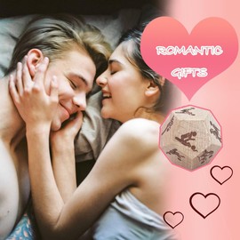 Night Activity Decision Making Dice, Gifts for Him Her, Couples Gift Ideas, Anniversary Birthday Funny Valentines Day Gifts for Husband Wife Boyfriend Girlfriend Women Men