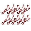 10Pcs Electrical Alligator Clip Dual Ended Alligator Clamps Test Leads