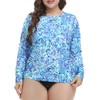 HDE Plus Size Rash Guard for Women UPF 50 Quick