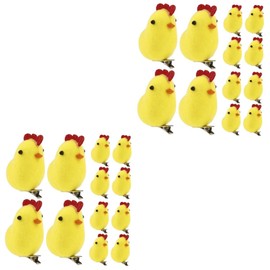 FOMIYES 2sets Easter Barrettes Chicks Hairpin Festive Hair Accessories for Girls 12pcs*2
