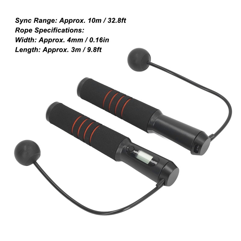 Smart Jump Rope 3 Modes LCD Display Comfortable Handle APP