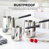 Coffee Milk Frothing Pitcher Cup 304 Stainless Steel Long Handle