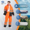 ProtectX Class 3 High Visibility Rain Gear for Men Waterproof,