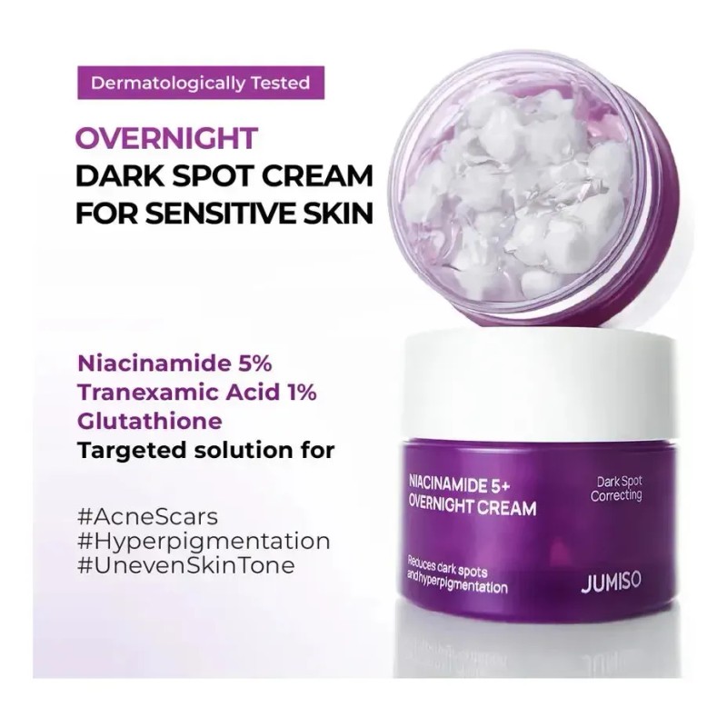 Jumiso - Niacinamide 5 + Overnight Cream - 50ml