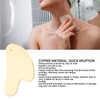 Gua Sha Tool Copper Portable Guasha Massage Tool for Face