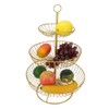3-Tier Countertop Fruit Basket Bowl Storage Decorative Tabletop Bowl Stand