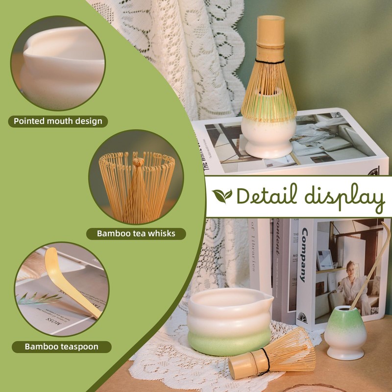 Matcha Tea Set, Matcha Whisk Set, Household Matcha Tea Making