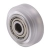 16Pcs 3D Printer Polycarbonate Pulley Transparent Rustproof Robust Bearing Pulley