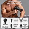 Percussion Massage Gun Deep Tissue, 12mm Portable Muscle Massager
