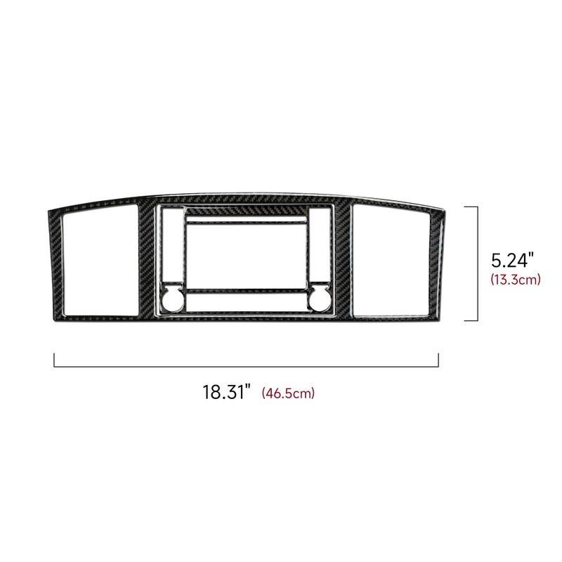 BRMYL Center Control CD Panel Decals for 2006 2007 2008