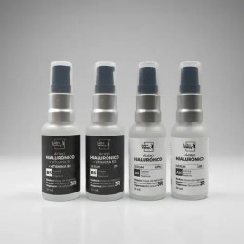 2 Serúm Hialurónicos Con Vitamina B5 + 2 Serúm Al 1.5%