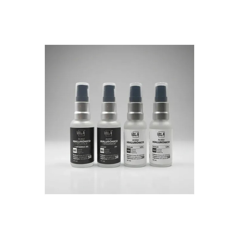 2 Serúm Hialurónicos Con Vitamina B5 + 2 Serúm Al