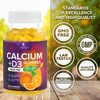 Calcium Supplement Gummies - Sugar Free Calcium Gummy with 400