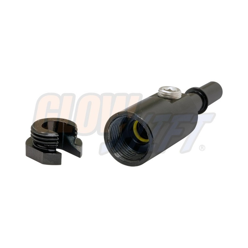 GlowShift 3/8" Quick-Connect EFI Fuel Line Fuel Pressure Sensor Adapter