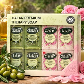 Dalan Premium Therapy Soap Soap 175GX8 pack / 달란 프리미엄 테라피 솝 비누 175GX8입