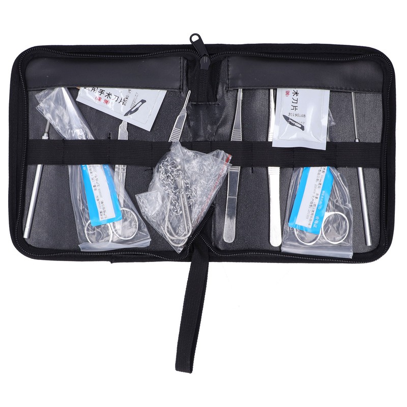 Animal Dissection Kit Biology Laboratory Anatomy Set Device for Poultry
