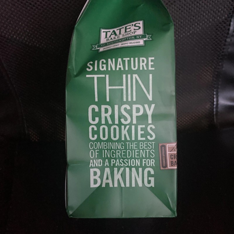 Tate's Bake Shop Tate’s Bake Shop Double Chocolate Chip Crispy