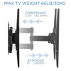 Mount-It! Full Motion TV Wall Mount