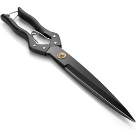 SNOKAY Hand Shears for Gardening and Sheep Shearing - Manganese Stainless Steel, Topiary, Hedge, Trimming, Harvesting Fruit Scissors for Pruning