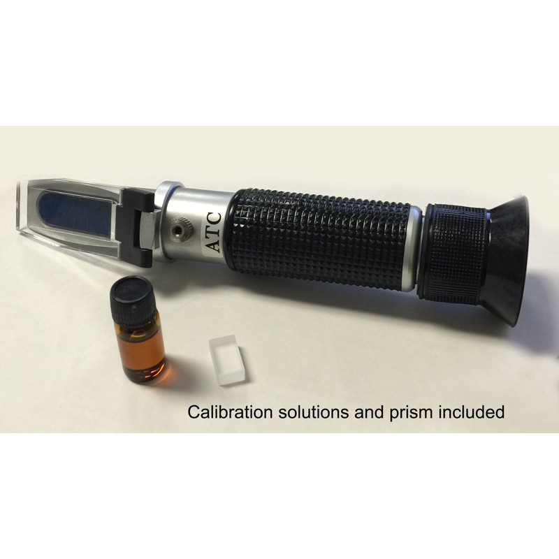 Azzota Honey Tester Refractometer, with ATC, Brix: 58-92% Baume: 38-43Be'