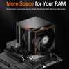 PCCOOLER RT720TC CPU Air Cooler, 270W TDP Dual Tower 7