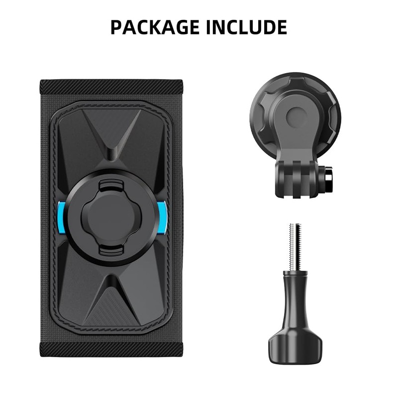 SUREWO Magnetic Quick Release Backpack Mount,360° Backpack Shoulder Strap Mount