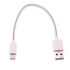 Short USB Cable Type-C Charger Cord Compatible with Lenovo Tab M10 (Gen 2,3)/M10 Plus/M8 (Gen 3,4 2021,2024), Power Wire USB-C Braided Fast Charge