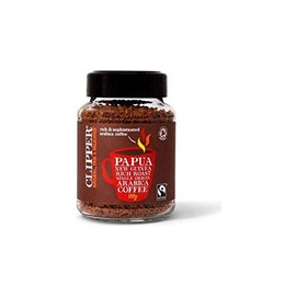 Clipper Papua New Guinea Rich Roast Single Origin Arabica Coffee, 100g