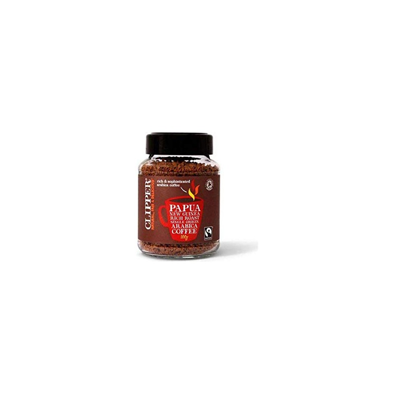 Clipper Papua New Guinea Rich Roast Single Origin Arabica Coffee,