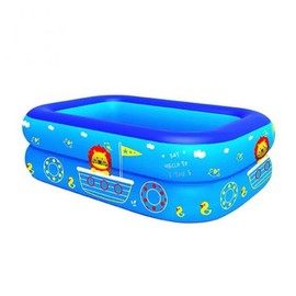 Rectangle Inflatable Swimming Pool for Kids,Baby Paddling Pool for Garden Backyard Outdoor 120 cm x 85 cm x 35 cm