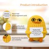FHBHJNATC Figures Funny Potato Doll, Creative Knitting Wool Doll for