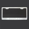 KA Polish Mirror Stainless Steel Bentley Laser Etched License Plate